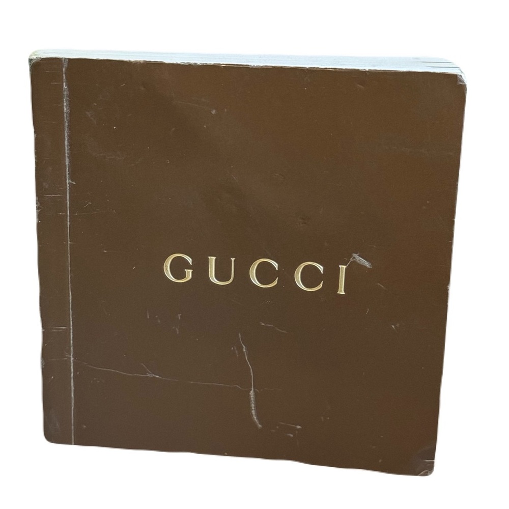 Gucci Vintage Multi Language Watch Manual Mini Book Brown